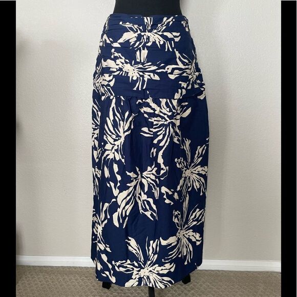 NWT Zara Long Printed Skirt - Picture 1 of 12